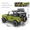 Compatible LEGO Technic Car 1/14 Off-Road Vehicle Racing Car Model Land SUV Car Assembly Building Blocks Bricks