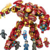 1450pcs Compatible LEGO Avengers Iron Man Mark44 Buster Building Blocks Bricks Model Figures