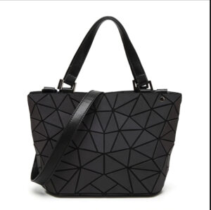 ladies Luminous bao bag geometric bags for women 2020 Quilted Shoulder Bags Laser Plain Folding female Handbags