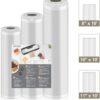 VPCOK Vacuum Sealer Bags 3 Rolls