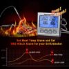 ThermoPro TP-17 Dual Probe Digital Cooking Meat Thermometer Large LCD Backlight Food Grill Thermometer