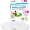 Catit Triple Action Fountain Filter (2 Pack)
