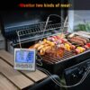 ThermoPro TP-17 Dual Probe Digital Cooking Meat Thermometer Large LCD Backlight Food Grill Thermometer
