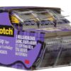 Scotch Tape Gift Wrap Tape 10.1m roll, 3 Rolls in Dispenser